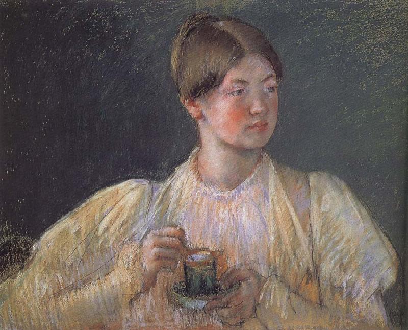 Mary Cassatt Hot chocolate